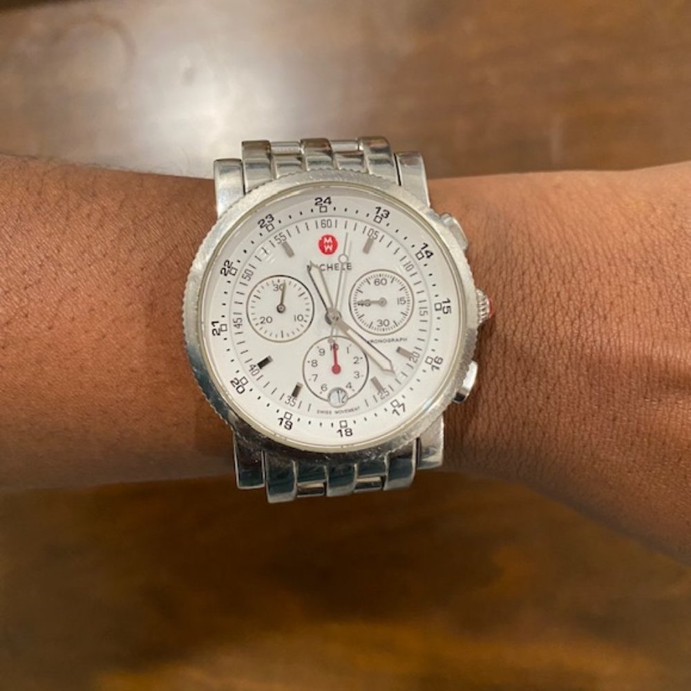 Michele Sport Sail Stainless Steel watch